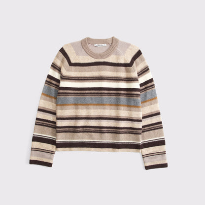 Abercrombie A&F Madeline Textural Crew Sweater