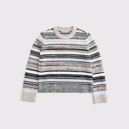 Abercrombie A&F Madeline Textural Crew Sweater