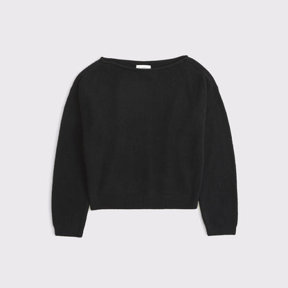 Abercrombie Merino Wool-Blend Slash Sweater
