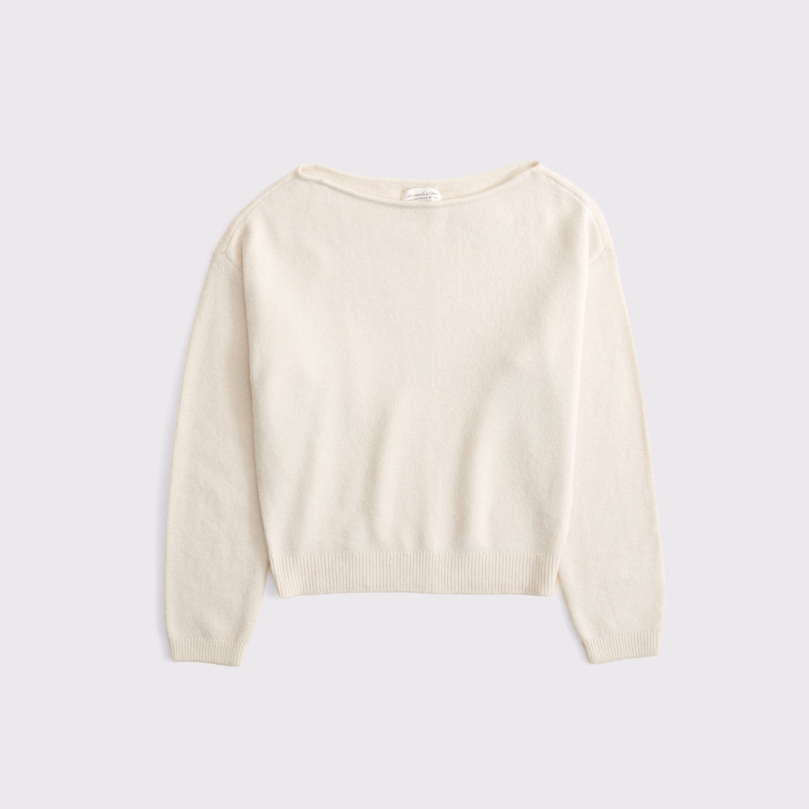 Abercrombie Merino Wool-Blend Slash Sweater