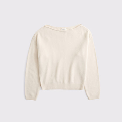 Abercrombie Merino Wool-Blend Slash Sweater