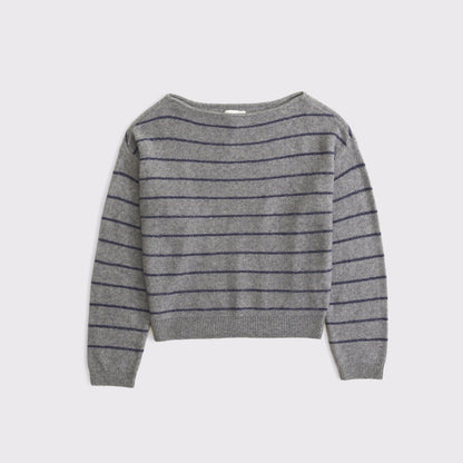 Abercrombie Merino Wool-Blend Slash Sweater