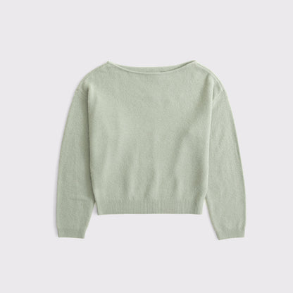 Abercrombie Merino Wool-Blend Slash Sweater