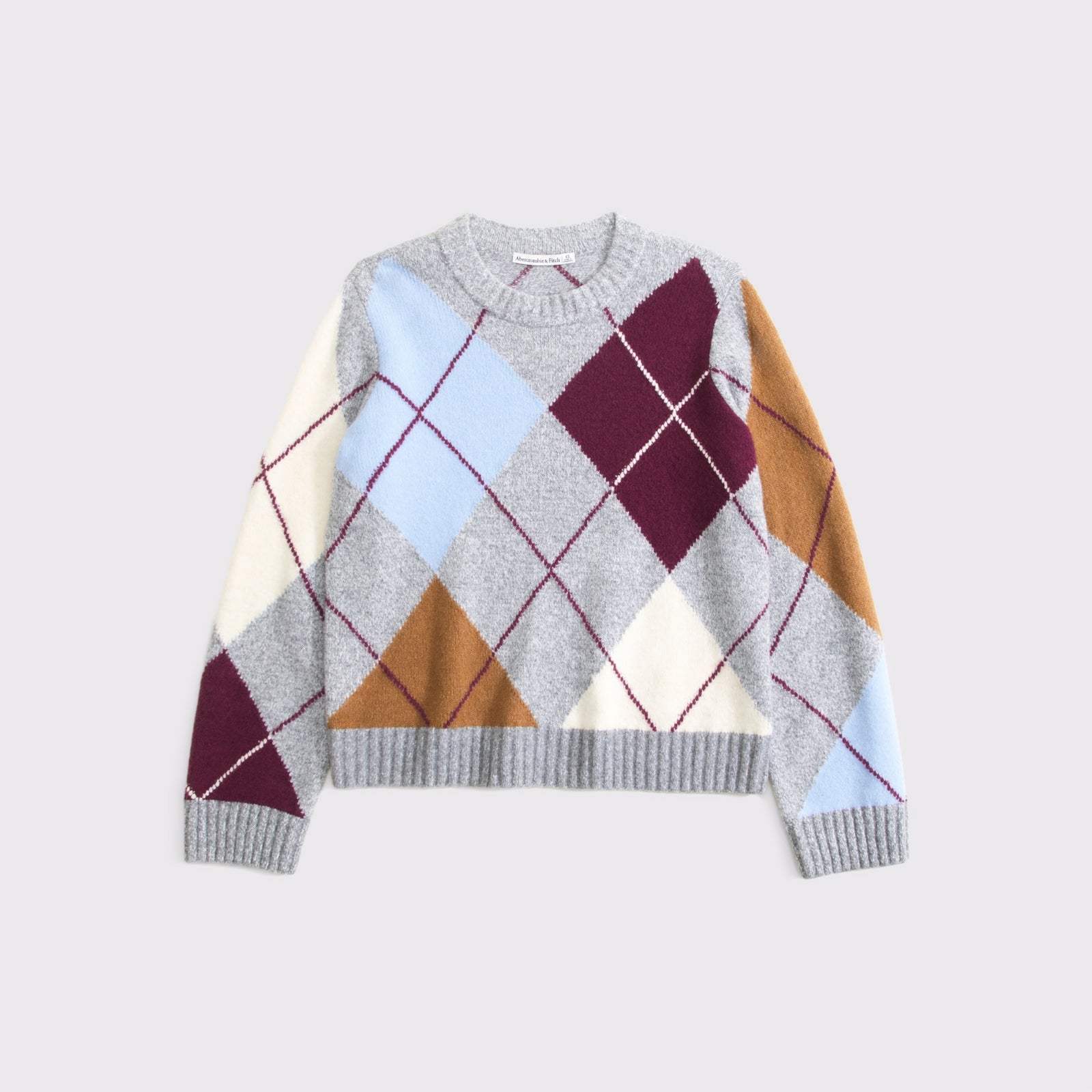 Abercrombie A&F Madeline Textural Crew Sweater