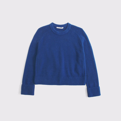 Abercrombie A&F Madeline Textural Crew Sweater