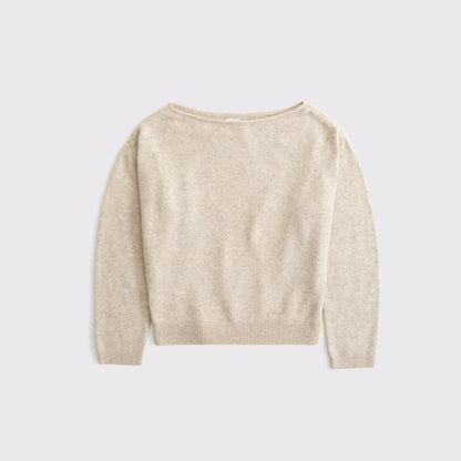 Abercrombie Merino Wool-Blend Slash Sweater