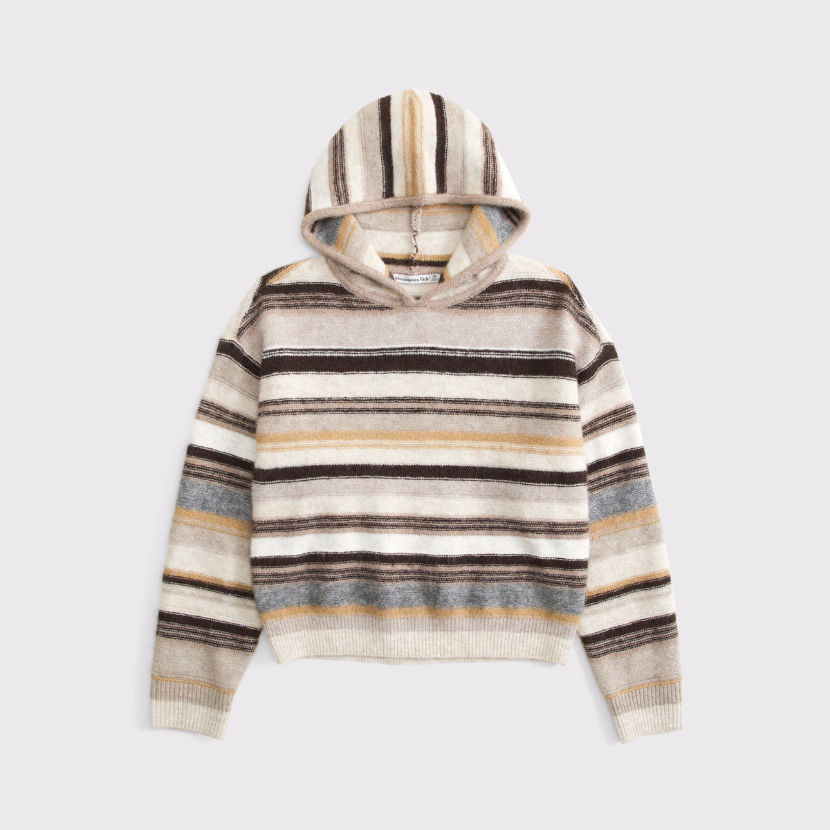 Abercrombie Wool-Blend Popover Hoodie