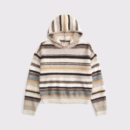 Abercrombie Wool-Blend Popover Hoodie