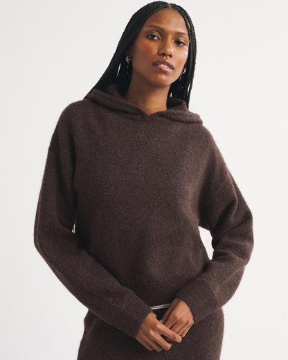 Abercrombie Wool-Blend Popover Hoodie