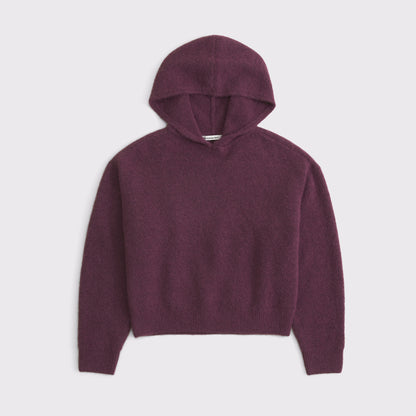 Abercrombie Wool-Blend Popover Hoodie