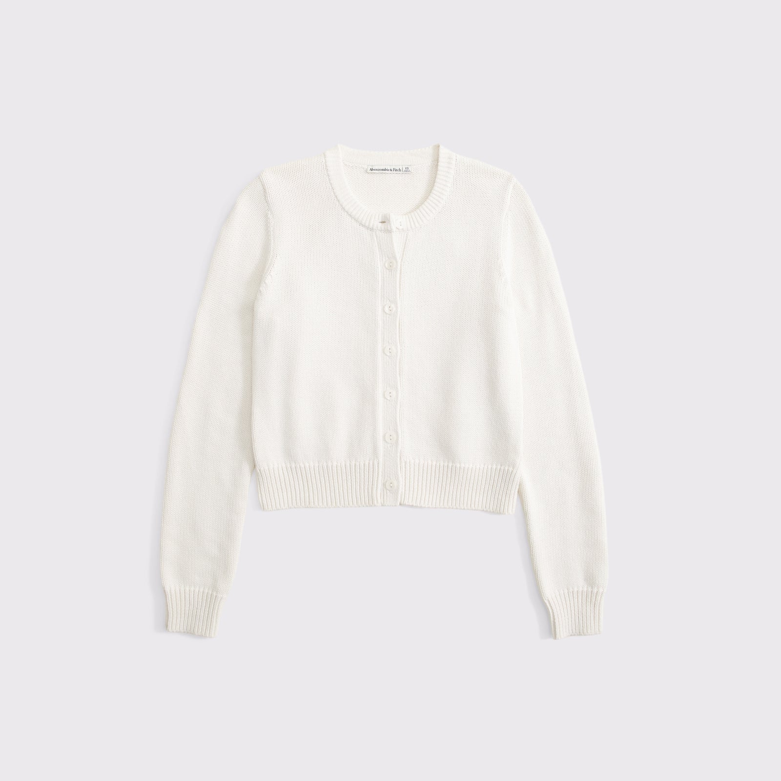 Abercrombie Shrunken Crew Cardigan