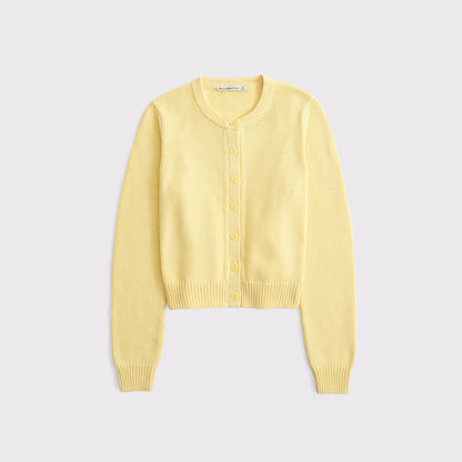 Abercrombie Shrunken Crew Cardigan