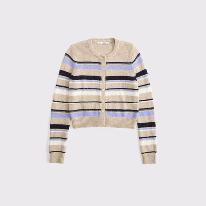 Abercrombie Shrunken Crew Cardigan