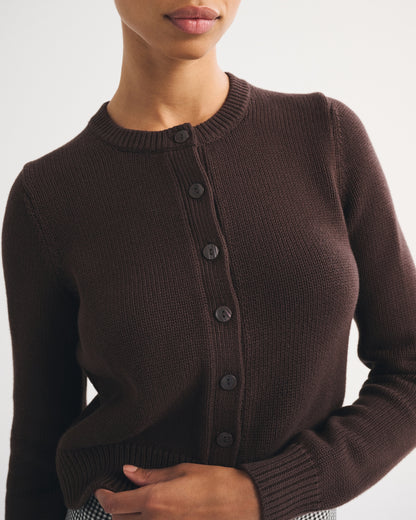 Abercrombie Shrunken Crew Cardigan