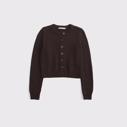 Abercrombie Shrunken Crew Cardigan