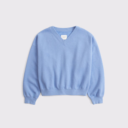 Abercrombie Sunday V-Neck Sweatshirt