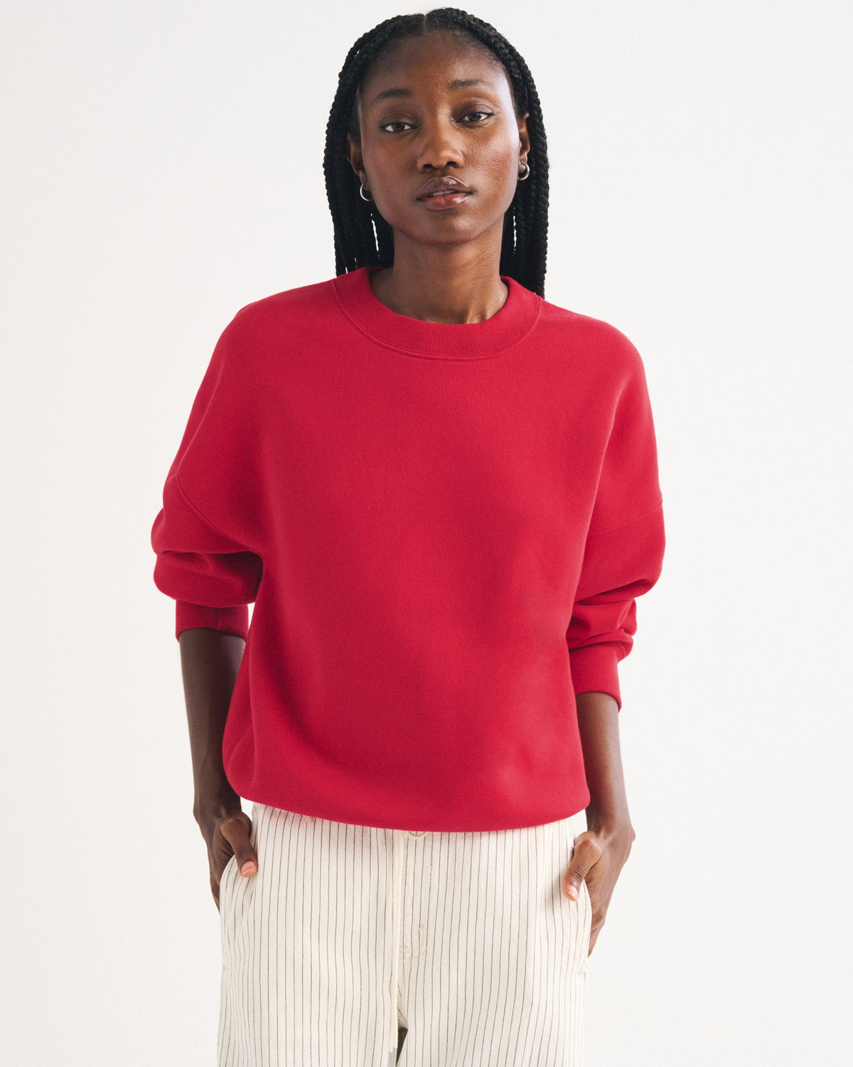 Abercrombie Sunday Crew Sweatshirt