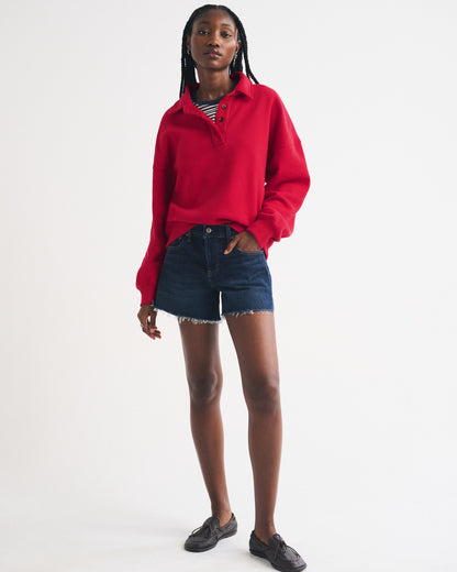 Abercrombie Sunday Polo Sweatshirt