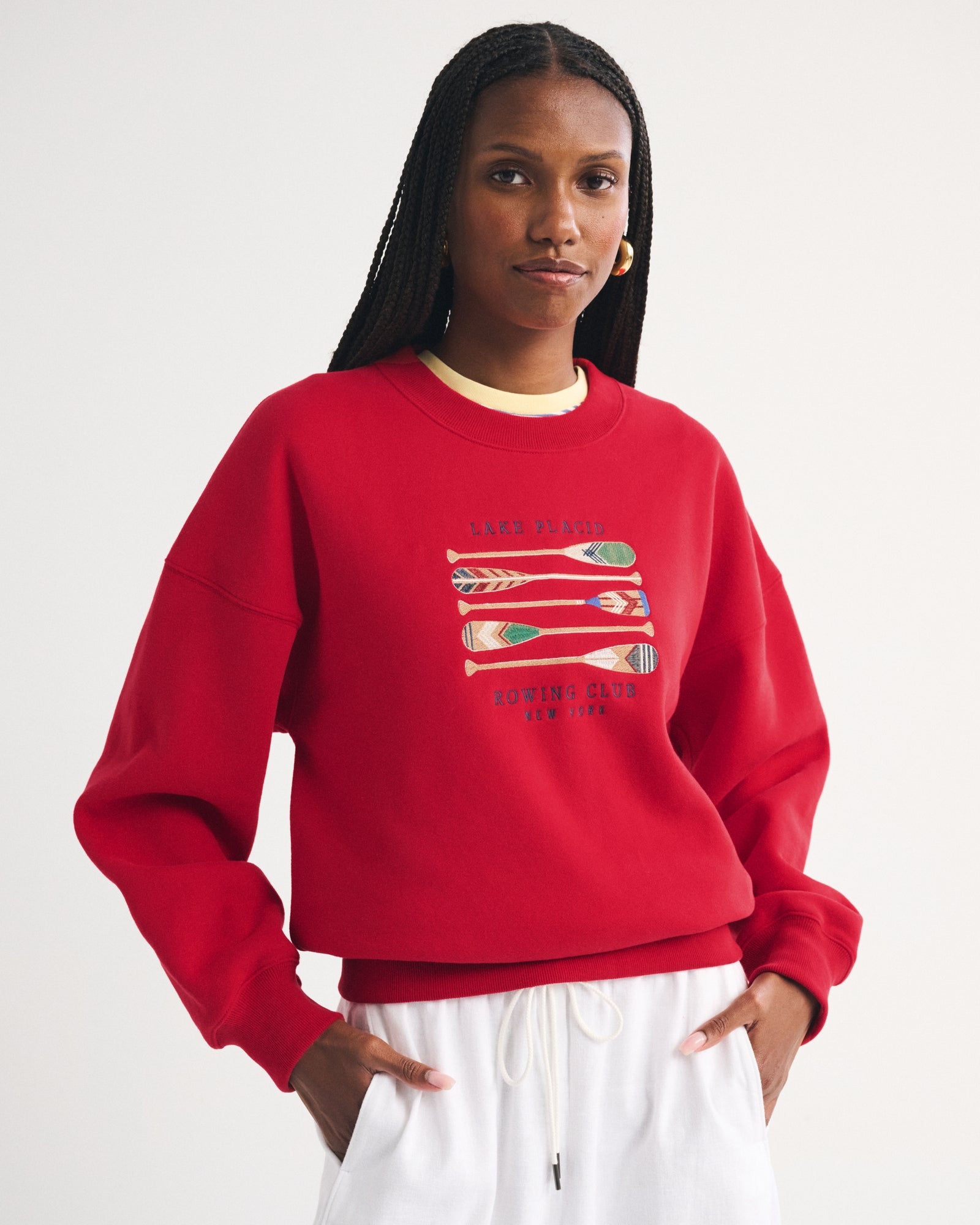 Abercrombie Lake Placid Sunday Crew Sweatshirt