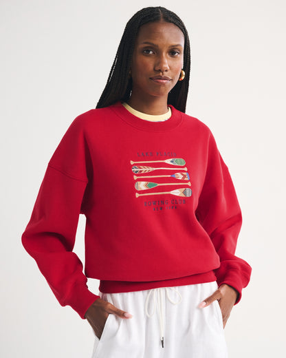 Abercrombie Lake Placid Sunday Crew Sweatshirt