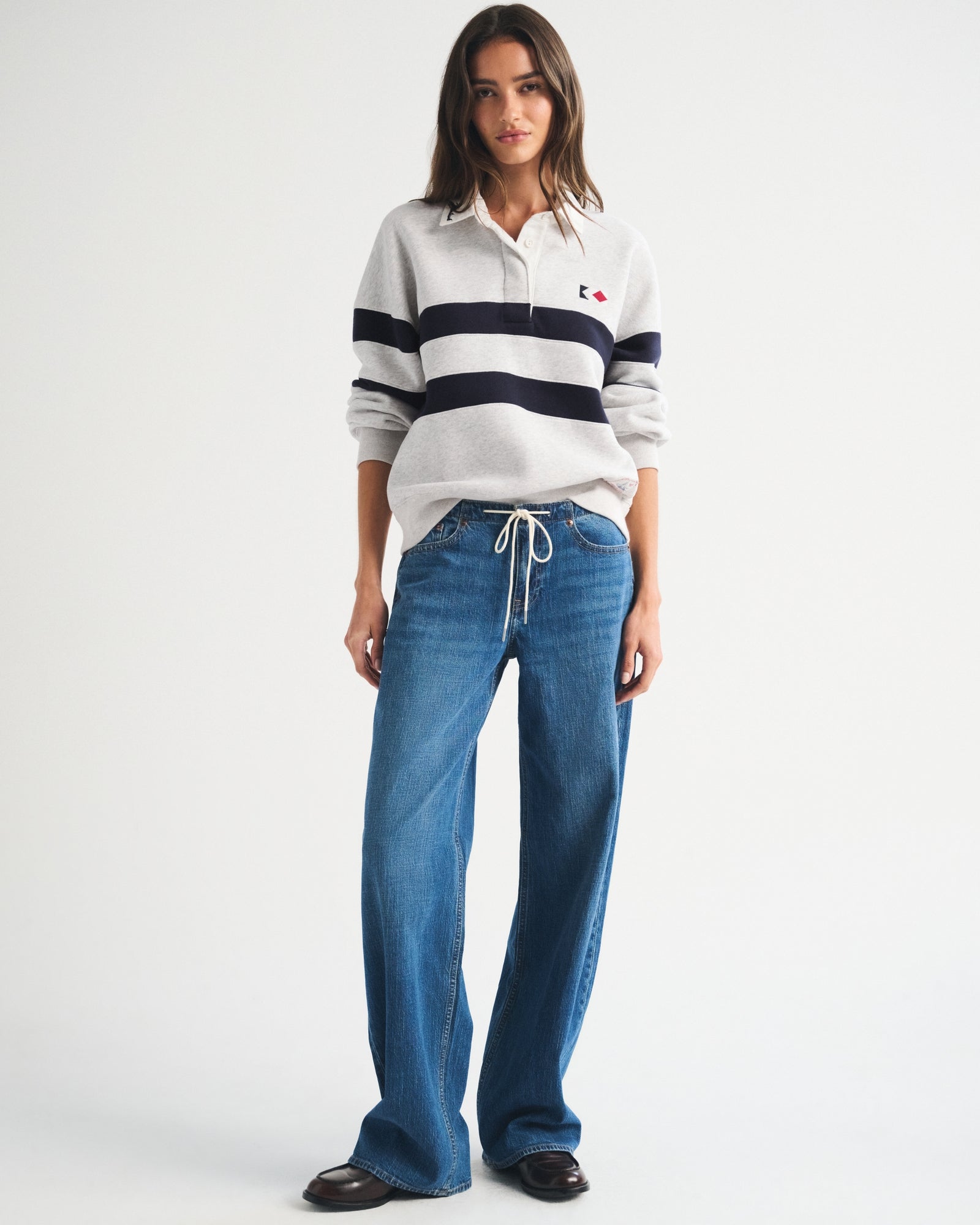 Abercrombie Sunday Polo Sweatshirt