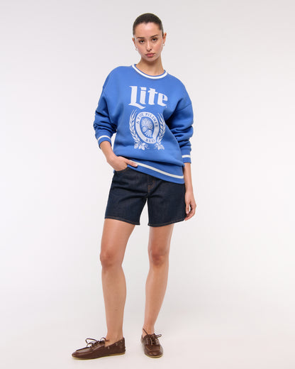 Abercrombie Miller Lite Oversized Sunday Crew