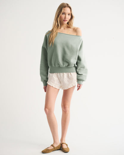 Abercrombie Sunday Off-The-Shoulder Top