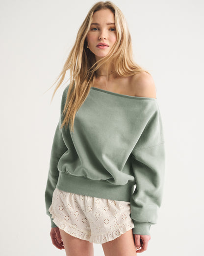 Abercrombie Sunday Off-The-Shoulder Top