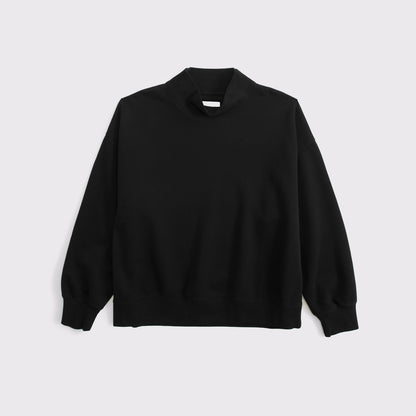 Abercrombie Sunday Oversized Funnel Neck Sweatshirt