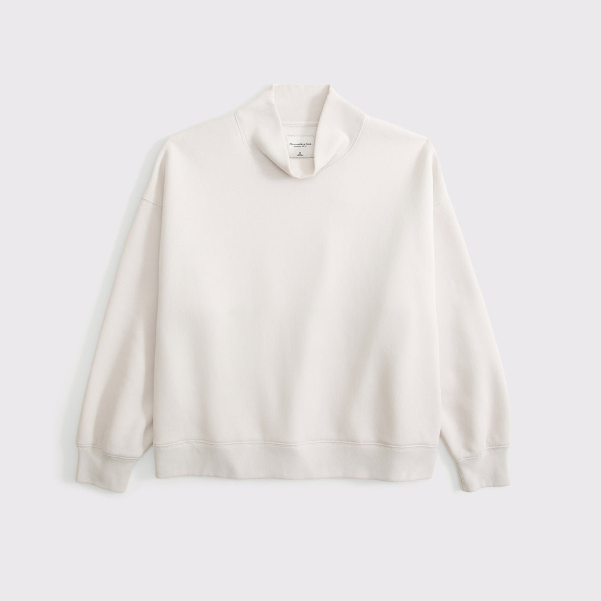 Abercrombie Sunday Oversized Funnel Neck Sweatshirt