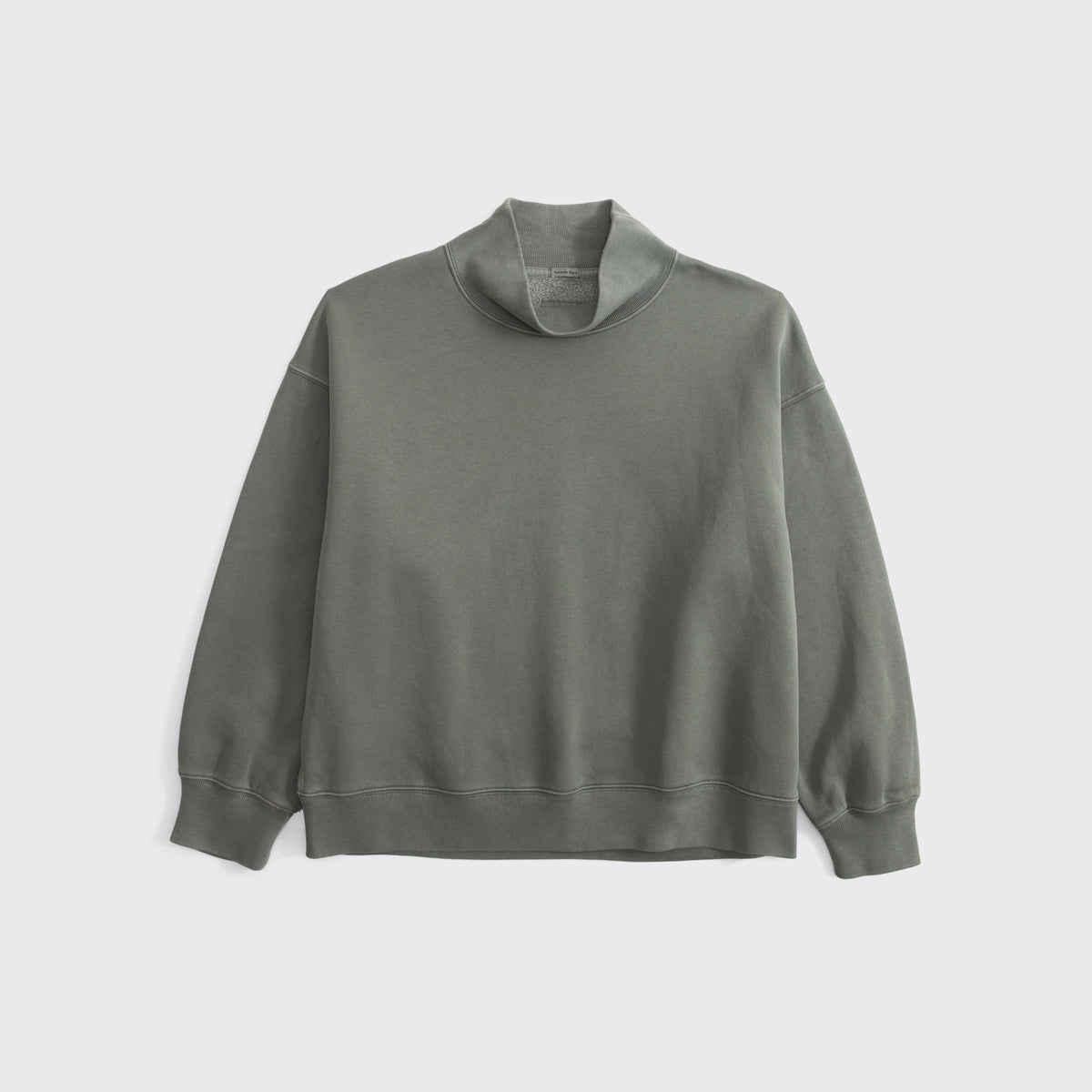 Abercrombie Sunday Oversized Funnel Neck Sweatshirt