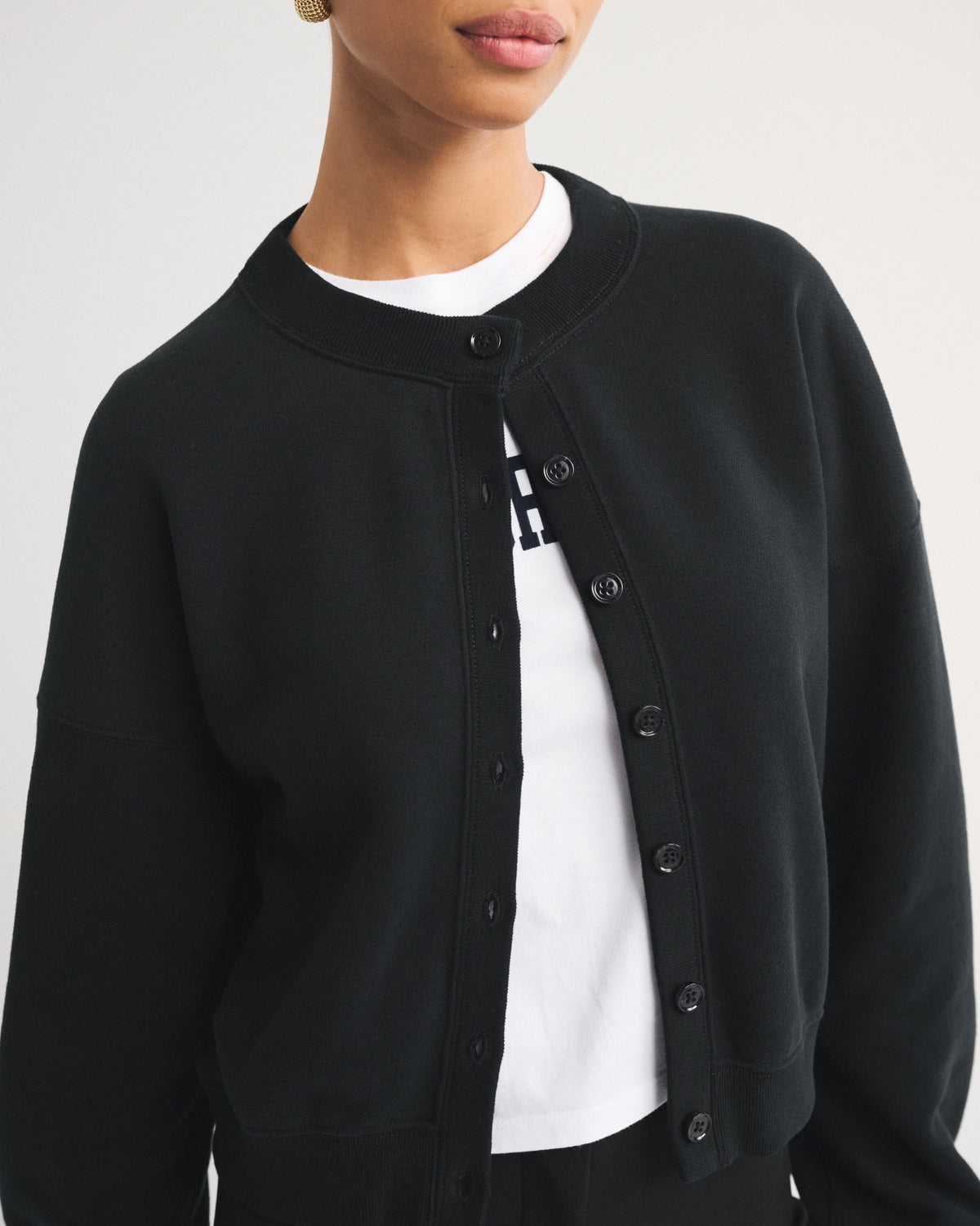 Abercrombie Sunday Shrunken Cardigan