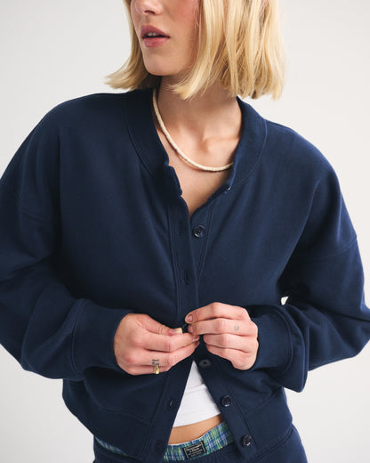Abercrombie Sunday Shrunken Cardigan