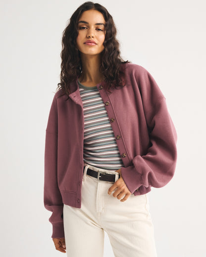 Abercrombie Sunday Shrunken Cardigan
