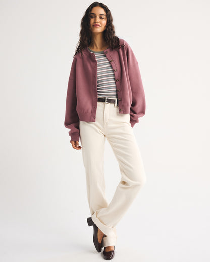 Abercrombie Sunday Shrunken Cardigan