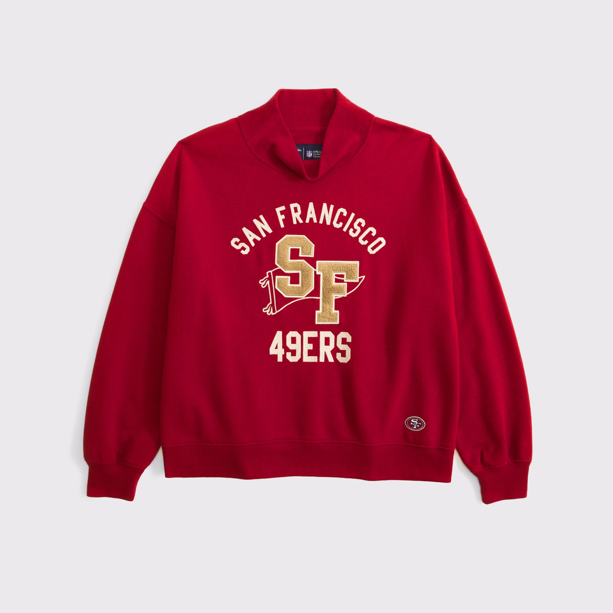 Abercrombie NFL Kansas City Chiefs Funnel-Neck Sweatshirt