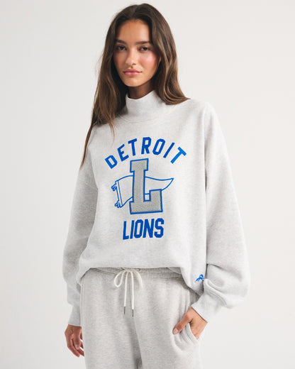 Abercrombie NFL Kansas City Chiefs Funnel-Neck Sweatshirt
