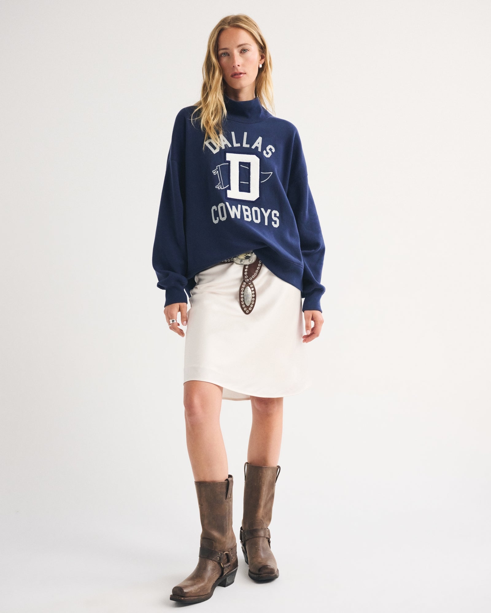 Abercrombie NFL Kansas City Chiefs Funnel-Neck Sweatshirt