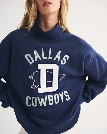 Abercrombie NFL Kansas City Chiefs Funnel-Neck Sweatshirt
