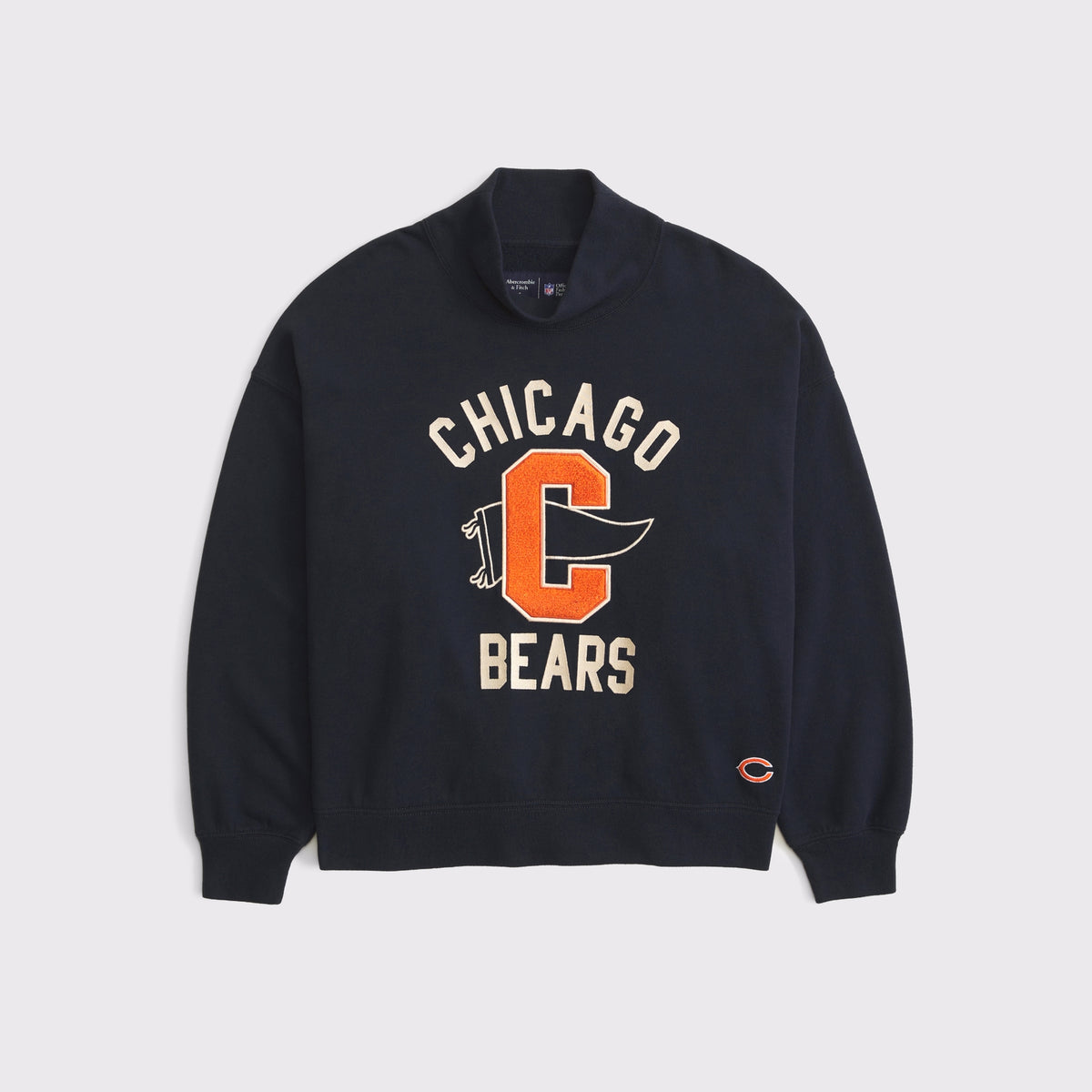 Abercrombie NFL Kansas City Chiefs Funnel-Neck Sweatshirt
