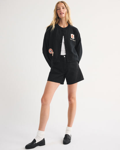 Abercrombie Cincinnati Bengals Sunday Shrunken Cardigan