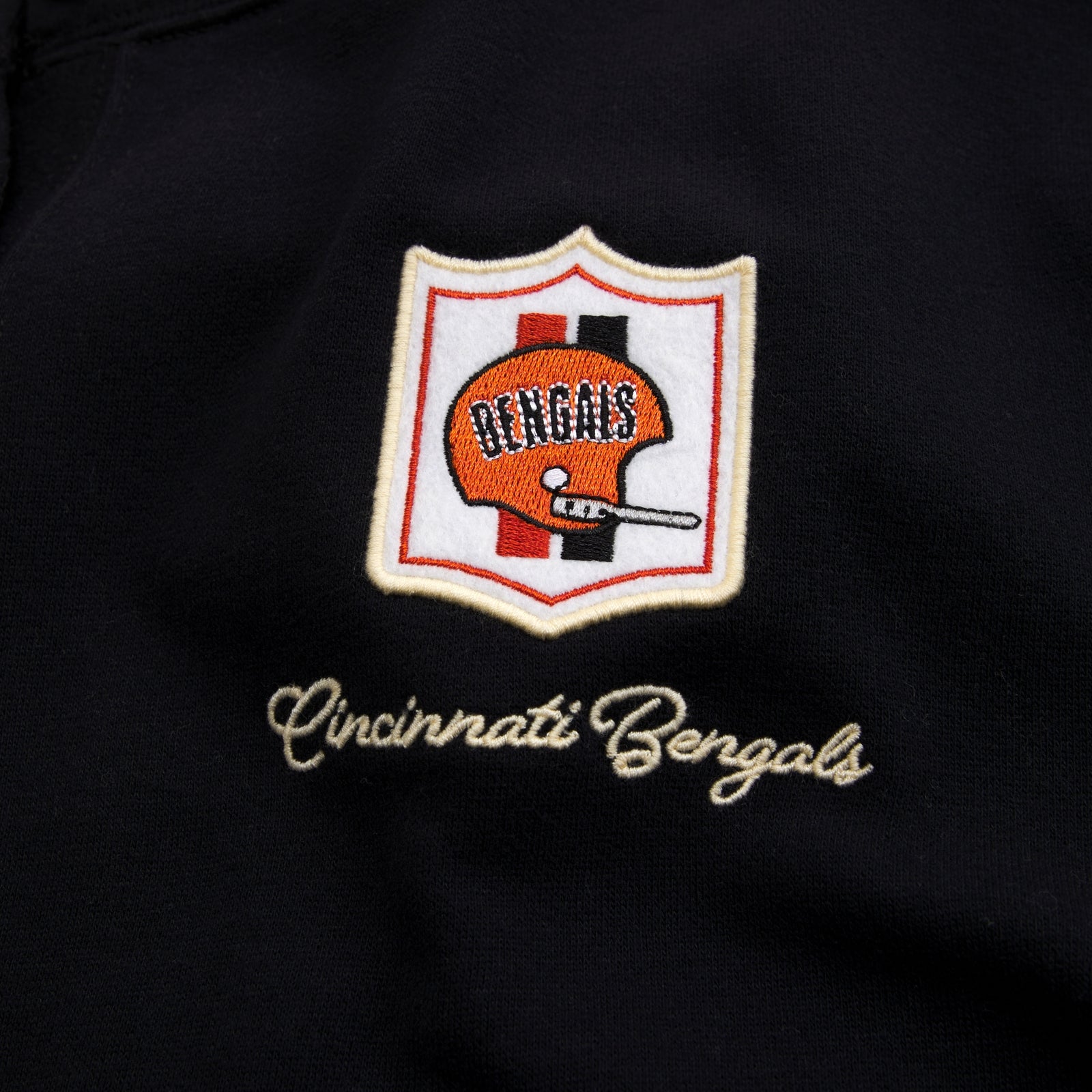 Abercrombie Cincinnati Bengals Sunday Shrunken Cardigan