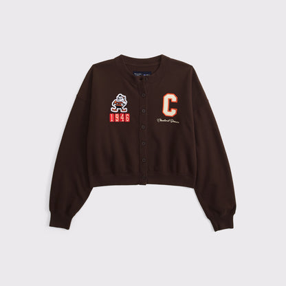 Abercrombie Cincinnati Bengals Sunday Shrunken Cardigan