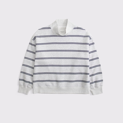 Abercrombie Sunday Oversized Funnel Neck Sweatshirt