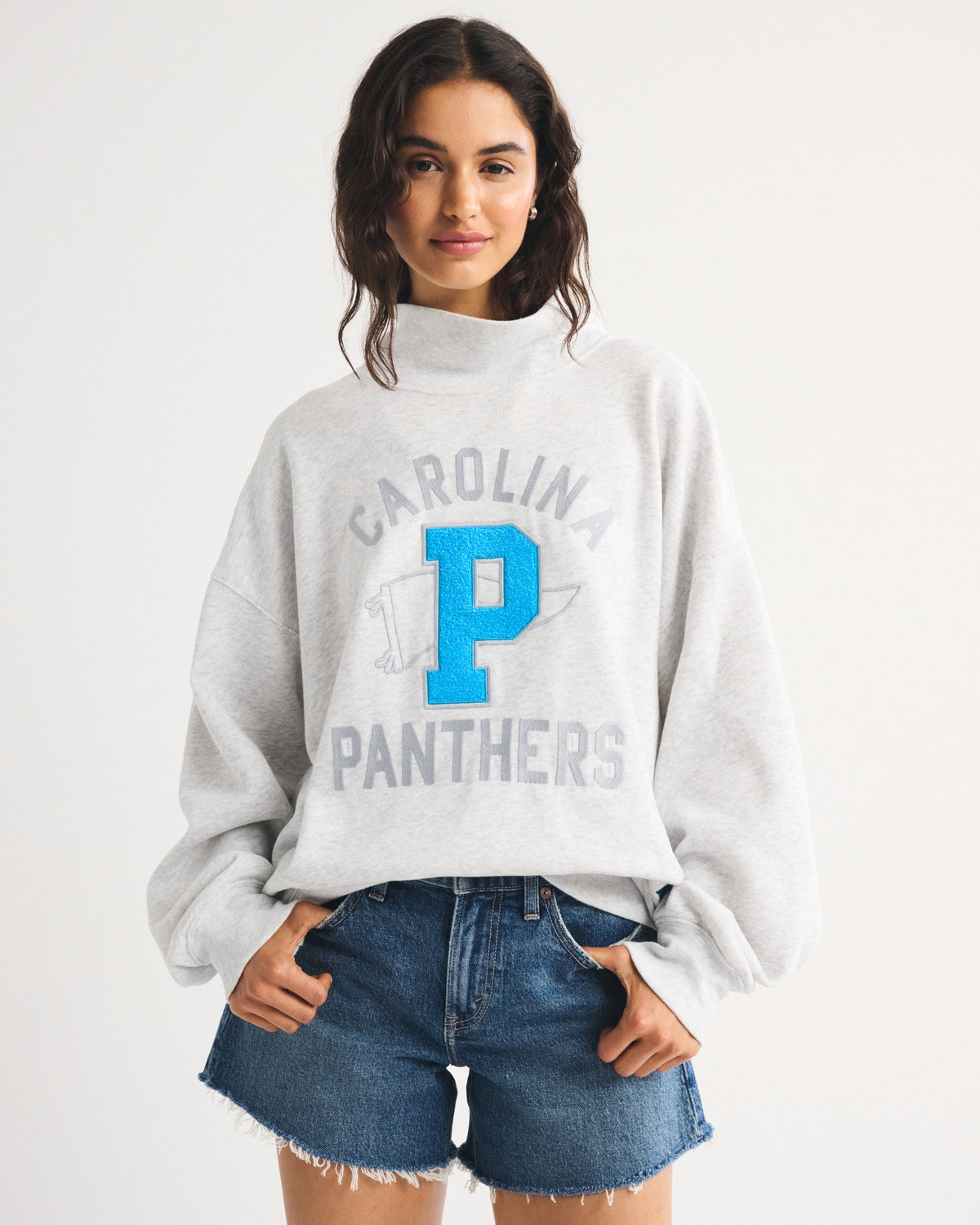 Abercrombie NFL Kansas City Chiefs Funnel-Neck Sweatshirt