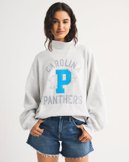 Abercrombie NFL Kansas City Chiefs Funnel-Neck Sweatshirt