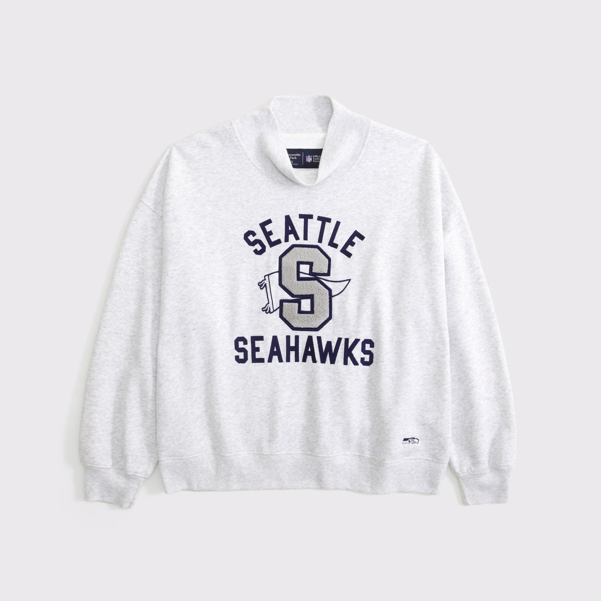 Abercrombie NFL Kansas City Chiefs Funnel-Neck Sweatshirt