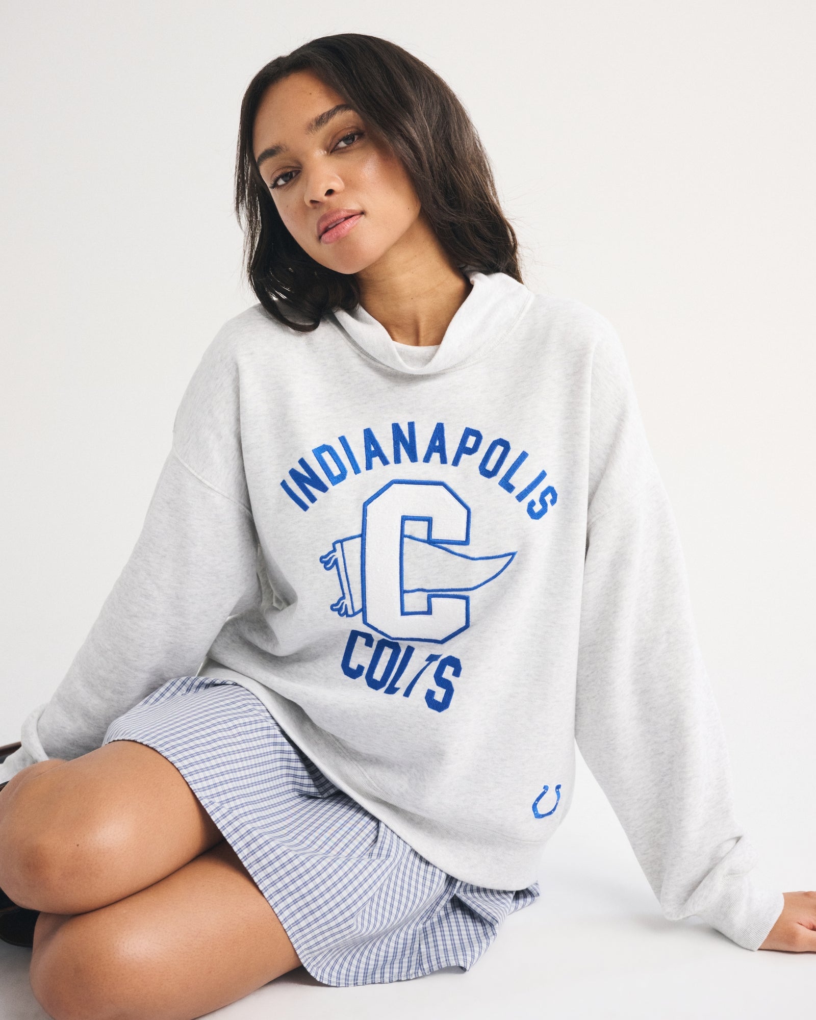 Abercrombie NFL Kansas City Chiefs Funnel-Neck Sweatshirt