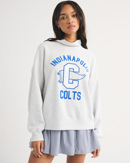 Abercrombie NFL Kansas City Chiefs Funnel-Neck Sweatshirt