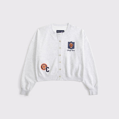 Abercrombie Cincinnati Bengals Sunday Shrunken Cardigan